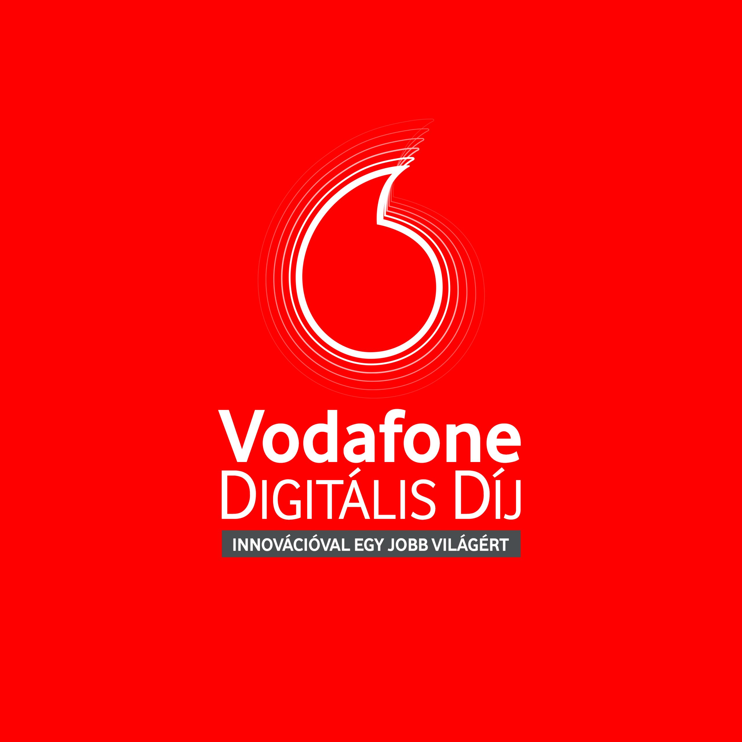A Vodafone Digitális Díj logója
