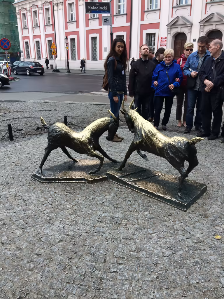 Poznan jelképei a kecskék