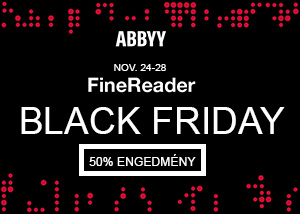 Black Friday akció a FineReader programra