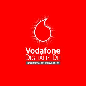 Vodafone Digitális díj logó
