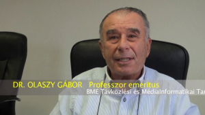 Dr. Olaszy Gábor, Professzor emeritus, BME Távközlési és Médiainformatikai Tanszék