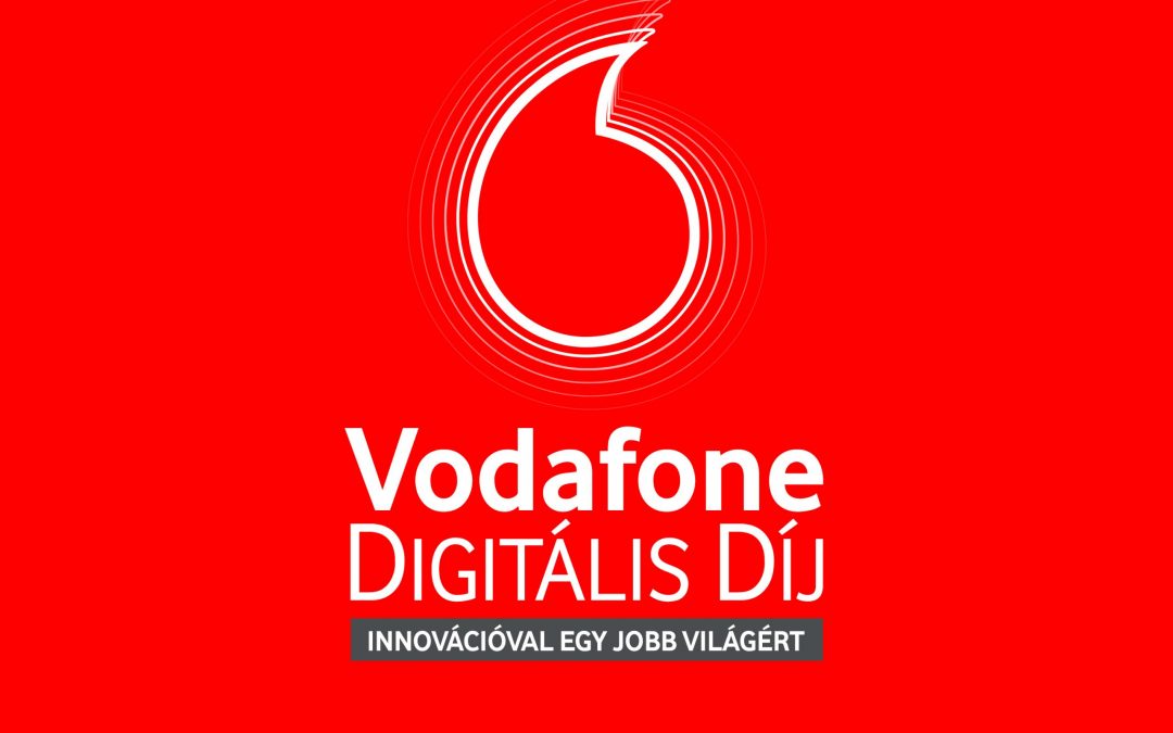 A Vodafone Digitális Díj logója
