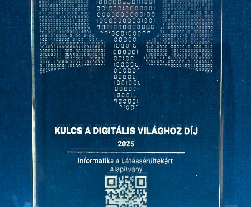 Kulcs a Digitális Világhoz díj